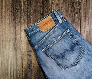 EDWIN Edwin 503 W31 Denim индиго голубой ....USED б/у одежда 0111-1