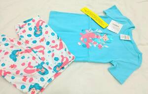  new goods Gymboree Gymboree short sleeves mermaid pyjamas 12-18m ( 70-80 70cm )