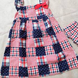 未使用に近い ジンボリー Gymboree ピンク ワンピース ドレス 3T 95cmぐらい 95 アメリカン 4th of July