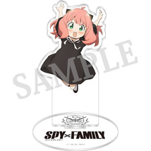 SPY×FAMILY アクリルスタンド&缶バッジセット びっくりアーニャ アーニャ・フォージャー スパイファミリー WIT STUDIO 10th Aim Higher_画像3