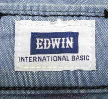 ★EDWIN INTERNATIONAL BASIC エドウィン / S403S 日本製・カラーパンツ・ストレートパンツ・インディゴ・サイズ28 / USED_画像8