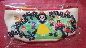 【新品】Disney Snow White and Seven Dwarfs Designed by Kinpro ペンケース (きのこ) / 白雪姫 / キンプロ / 新矢千里