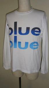 BLUE BLUE HRM long Tb lube Roo Hollywood Ranch Market sizeS Logo 