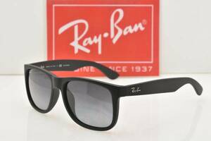 ★新品・正規輸入品！Ray-Ban レイバン POLARIZED 偏光 RB4165F 622/Ｔ3 JUSTIN POLAR ジャスティンポラ ブラックラバー★