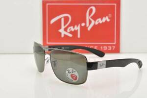 ★新品・正規輸入品！Ray-Ban レイバン POLARIZED 偏光 RB3522 004/9A ガンメタ ポラライズドグリンクラッシック★