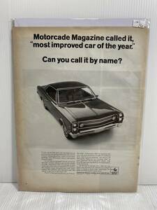 1967年7月28日号LIFE誌広告切り抜き【AMERICAN MOTORS】アメリカ買い付け品60sビンテージUSAインテリア車