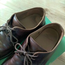 clarks クラークス モカシン ビジネスシューズ UK 7G 25.5cm レザー 本革 ダークブラン 革靴 メンズ ローファー 通勤靴 レースアップ今0617_画像5