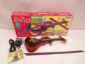 TOMY トミー EVIO エヴィオ イージーヴァイオリン 楽器 玩具 動作確認済 バイオリン D0301-39
