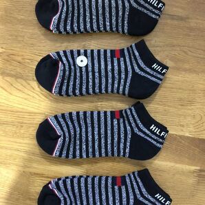 新品トミーヒルフィガーTOMMY HILFIGERメンズソックス4足セット602