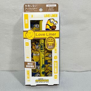 【新品未使用】ラブライナー ダークブラウン リキッドアイライナー ミニオン MLB