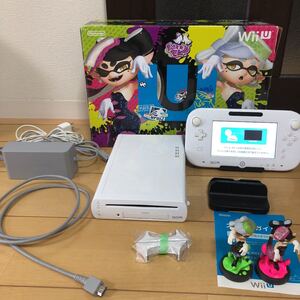 WiiU スプラトゥーンセット amiibo シオカラーズ アオリ ホタル 付き