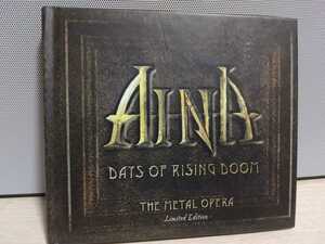 ☆AINA☆DAYS OF RISING DOOM THE METAL OPERA LIMITED EDITION【レア盤】アイーナ メタル・オペラ 2CD+DVD ブック仕様