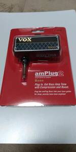 【美品】VOX ヘッドフォン ベースアンプ amPlug2 Bass AP2-BS