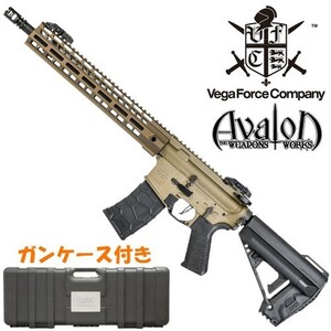 【新品☆即納】VFC 電動ガン Avalon SABER Carbine (ガンケース付DX/JP ver.) *日本仕様/タン 【品番：AV1J-M4-SABER-M-TN81】*