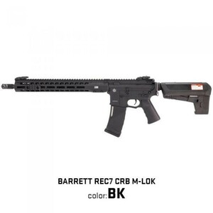 【新品☆即納】KRYTAC EMG/BARRETT REC7 CRB M-LOK BK *日本正規品・日本仕様 【品番：4571443167149】