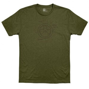 【新品☆即納】MAGPUL [T-Shirt] Engineered CVC Tシャツ Olive Drab Heather (38-40／M) 【品番：MA-MAG1118-OD-M】