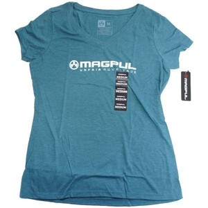 【新品☆即納】MAGPUL [T-Shirt] Women's Unfair Advantage Tri-Blend Tシャツ Teal Heather (37-38／M) 【品番：MA-MAG1123-TH-M】