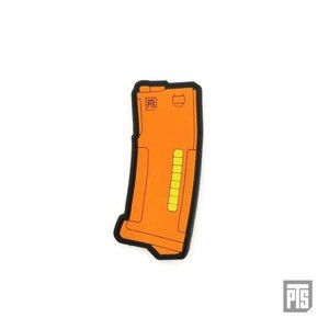 【新品☆即納】PTS [Patches] PVCパッチ EPM (3in／Orange) 【品番：PT841530341】