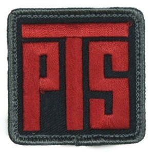 【新品☆即納】PTS [Patches] ロゴパッチ (Red&Black) 【品番：PT802530344】