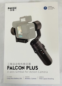 INKEE FALCON PLUS ファルコンプラス3軸アクションカメラハンドヘルドジン　KS061　未使用に近い（ｋ３４６）