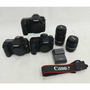 【ジャンク】Canon キャノン/Canon　EOS　kiss　40D　デジタル一眼3台/EOS40D/82
