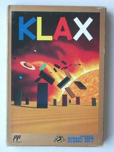 FCファミコン★ハドソン HUDSON★KLAX クラックス★新品未開封★1990年発売