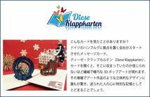 Diese Klappkarten メッセージカード グリーティングカード ディーゼ クラップカルテン 3D G01 Geschenk-Box 3710004_画像4