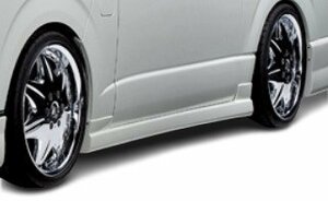 シルクブレイズ ハイエース/レジアスエース 200系 前期 サイドステップ 純正色塗装済 SB-H200-SS SilkBlaze MINIVAN ミニバン