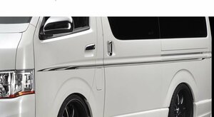 シルクブレイズハイエース/レジアスエース200系デコラインVer.2DECO-2HASilkBlazeMINIVANFRONTLIPミニバンフロントリップ