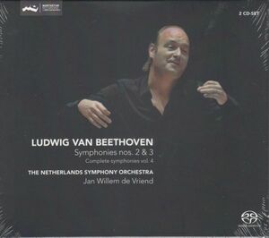 [2SACD/Challenge]ベートーヴェン:交響曲第2番ニ長調Op.36&交響曲第3番変ホ長調Op.55/J.W.d.フリエンド&オランダ交響楽団 2010
