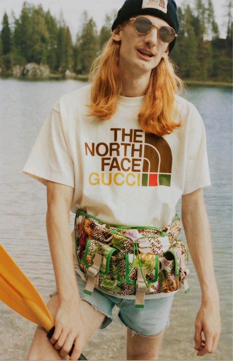 新品未使用タグ付 GUCCI×THE NORTH FACE Tシャツ Мサイズ｜Yahoo