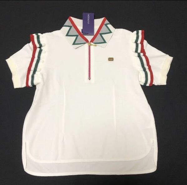 新品・未使用　Kappa ゴルフ　ポロシャツ　◆ S ◆ KC922SS71 ホワイト カッパ