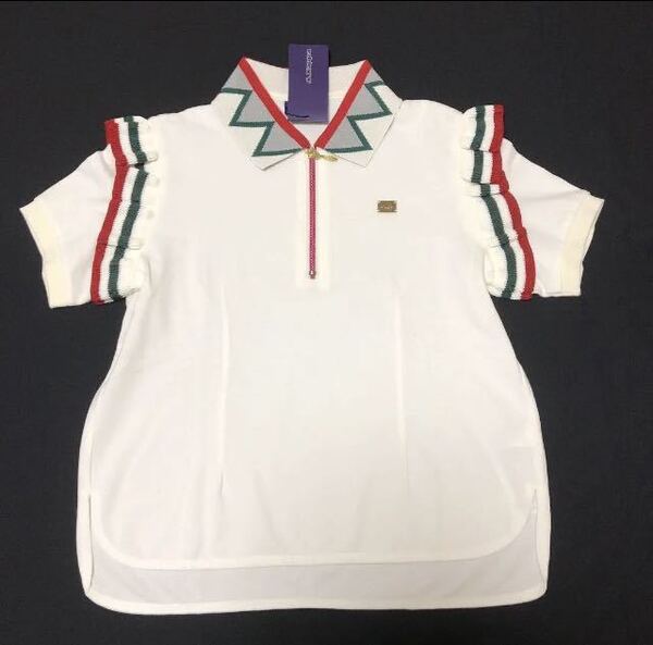 新品・未使用 Kappa ゴルフ ポロシャツ ◆ S ◆ KC922SS71 ホワイト カッパ