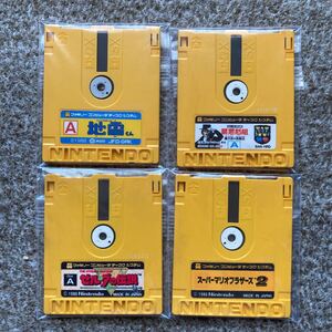 動作確認済 ファミコン ディスクシステム ディスク 4枚セット