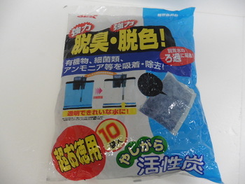 Лот аукциона Yahoo 【KCM】ama-359■未使用■ジェックス 超お徳用(10袋入)やしがら活性炭■