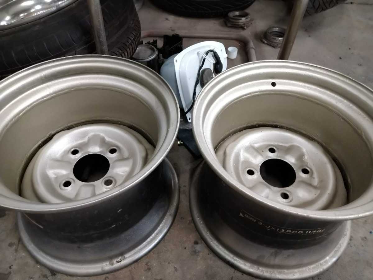 加工鉄チン てっちんホイール 13インチ 旧車 - 通販 - www