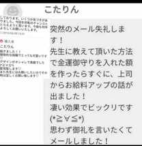 龍神様の魂入っています霊石　あなたを霊視　金運底上げ祈祷　鑑定書配達　霊山陰陽師_画像8