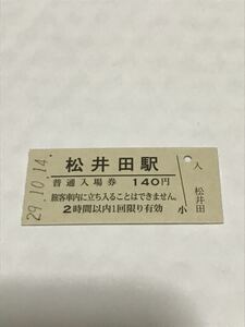 JR東日本 信越本線 松井田駅（平成29年）