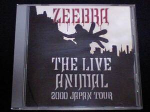 DVD[ZEEBRA/THE LIVE ANIMAL 2000]OZROSAURUSキングギドラKGDR MUROラッパ我リヤDJ CELORY雷家族SUGAR SOUL HASEBE K DUB SHINE RHYMESTER