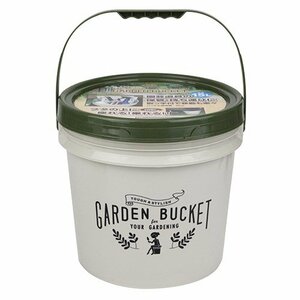 藤原産業 セフティ－３ GARDENBUCKET olive ホース の 収納 や 腰掛けようの 椅子 代わり バケツ バケット 道具箱 洗車 ガーデニング 園芸