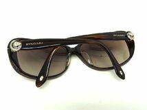 1円 ■美品■ BVLGARI ブルガリ 5183/13 59□15 135 メガネ サングラス めがね 眼鏡 アイウェア レディース メンズ ブラウン系 a7108yN_画像5