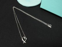 1円 ■美品■ TIFFANY＆Co. ティファニー パロマピカソ ラビングハート AG925 ネックレス アクセサリー シルバー系 AA5155uオ_画像1