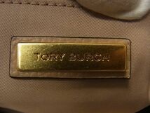 1円 TORY BURCH トリーバーチ レザー タッセル トートバッグ ハンドバッグ ショルダー 肩掛け レディース ベージュ系 AB0959us_画像7