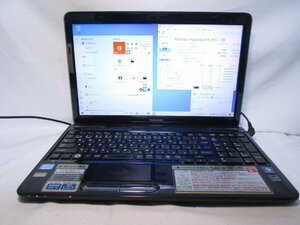 東芝 dynabook T451/58EB Core i7 2670QM 2.2GHz 8GB 750GB 15.6インチ ブルーレイ Win10 Office USB3.0 Wi-Fi HDMI [82522]