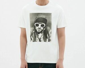 即完売品★カートコバーン Tシャツ Sサイズ ニルヴァーナ NIRVANA フォト バンド 入手困難 ナンバーナイン ヒステリックグラマー GU