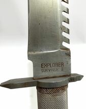 EXPLORER SURVIVOR Ⅱ 440 サバイバルナイフ キャンプ用品 アウトドア ハンティング　3R2204039-9_画像3