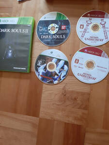 DARK SOULSII、DARK SOULS北米等　xbox360ソフト4作品セット