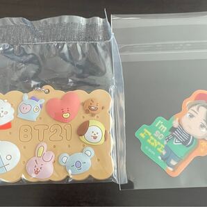 未使用 BT21 一番くじ ラバーチャーム jimin シール IDOL