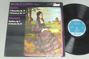 * рис LP KEMPFF/BRAHMS-2RHAPSODIES*