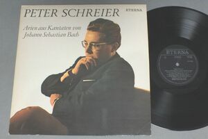 *.LP PETER SCHREIER/ARIEN AUS KANTATEN VON BACH*